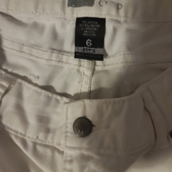Jennie & MARLIS PETITE shirt size Med with White Skinny pants size 6 fit pants. - Picture 3 of 13